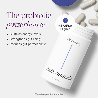 Live Akkermansia Probiotic for Gut Health Support