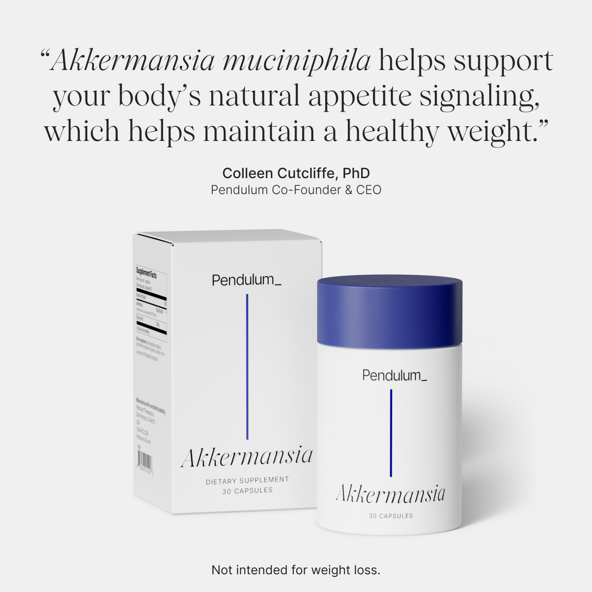 Live Akkermansia Probiotic for Gut Health Support