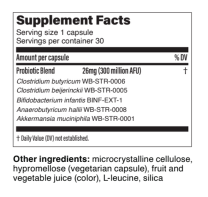 Metabolic Daily Probiotic with Live Akkermansia